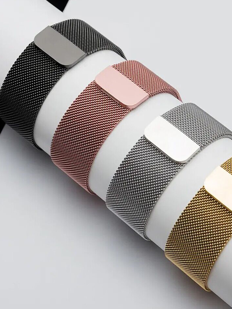 Milanese Loop Magnetic - Magnetische lusband voor Apple horlogeband 46