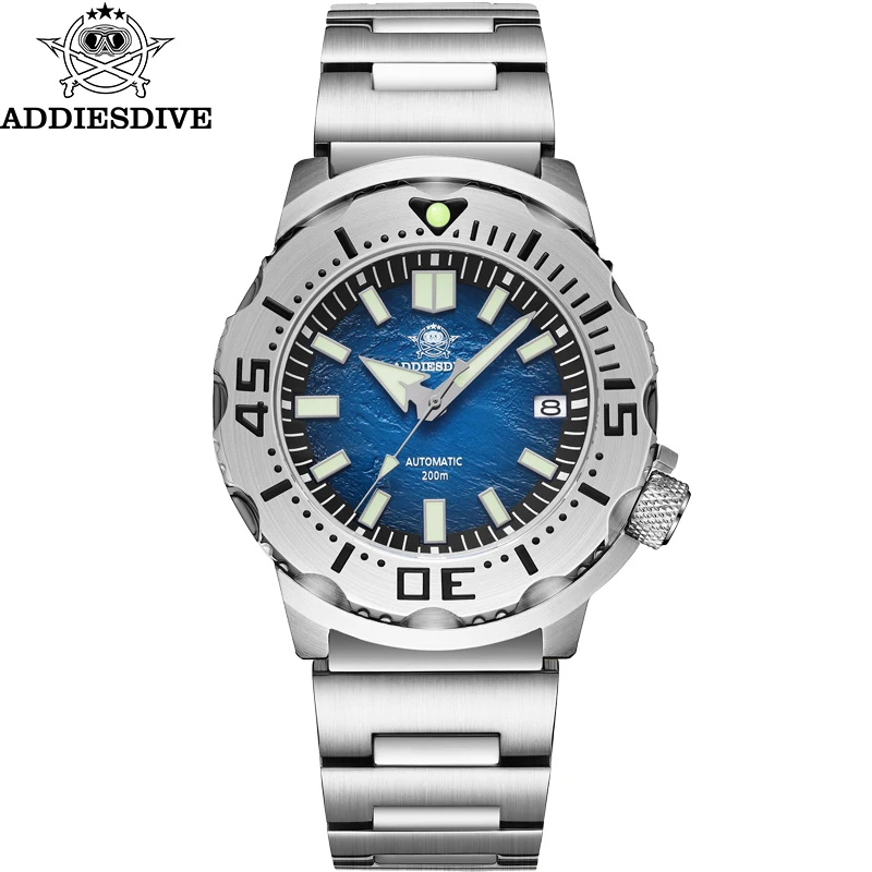 Seiko Watch 5 Sports - Addiesdive Nieuwe Saffier Glas Automatische Mechanische