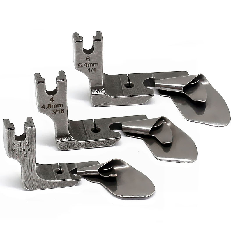 Curved Spring Bar - Industriële Naaimachine Multifunctionele Gebogen Zomen Voet
