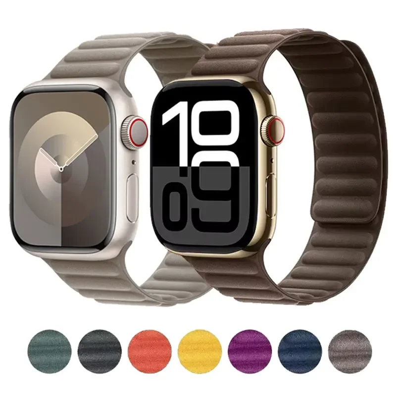 Milanese Loop Magnetic - FineWoven magnetische lusband voor Apple Watch