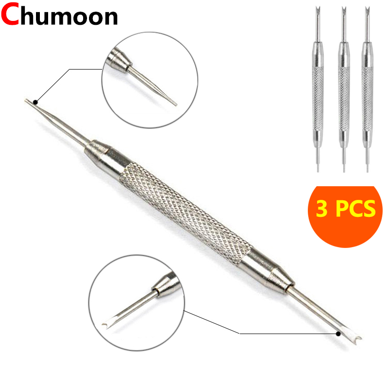 Spring Bar Tool Set - 3 stks Metalen Horlogeband Reparatie Tool