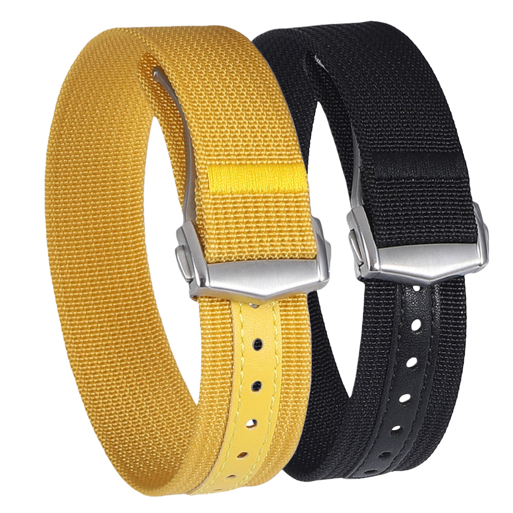 Nato Strap Nylon - Vouwgesp Nylon Horlogeband Canvas Horlogebanden Armband