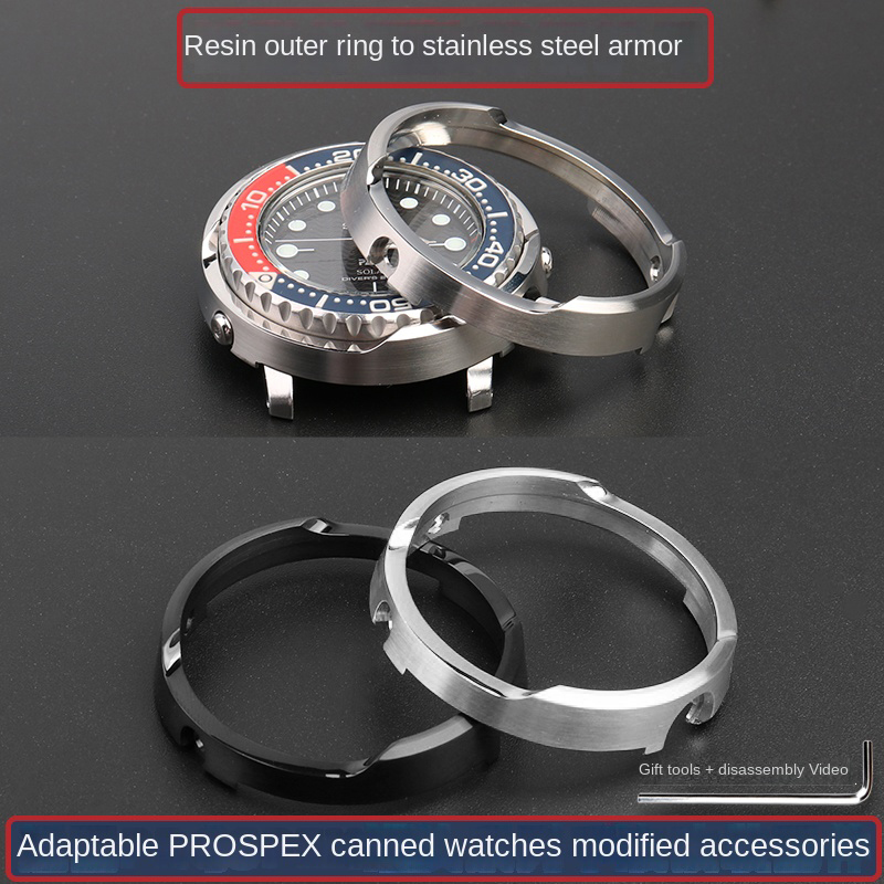 Seiko Watch Prospex - Horlogekast voor seiko Prospex Tonijn Ingeblikte