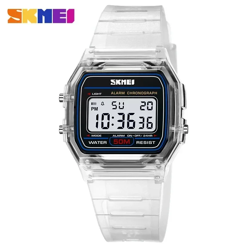 Rubber Strap Diver - SKMEI 2056 Transparante TPU Band Dames