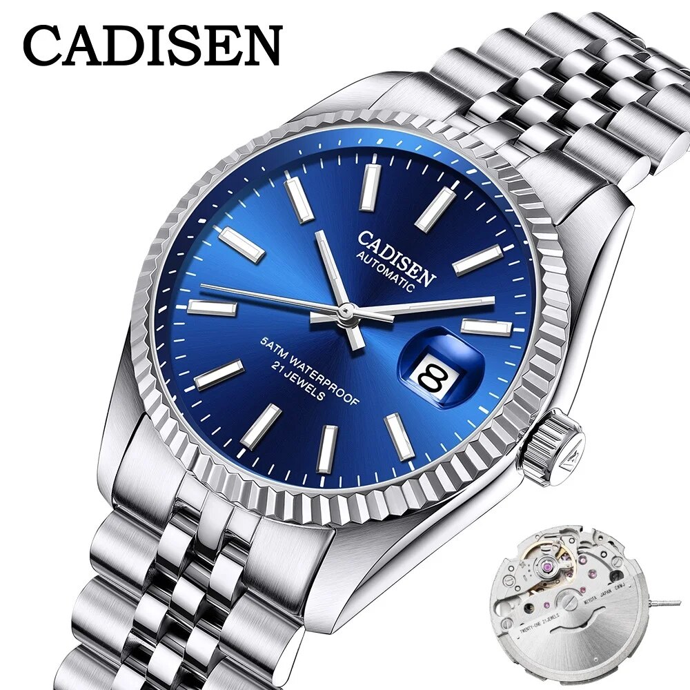 Rolex Watch Datejust - CADISEN Heren Mechanisch Horloge Topmerk Luxe