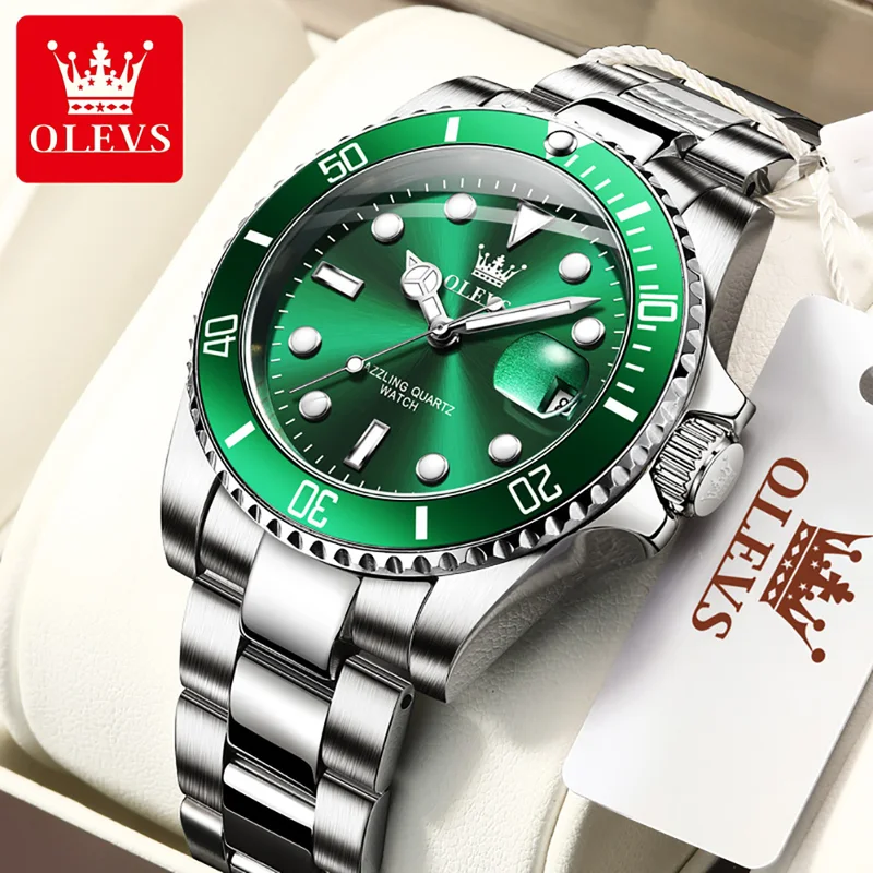 Rolex Watch Datejust - OLEVS Originele Quartz Horloge voor Mannen