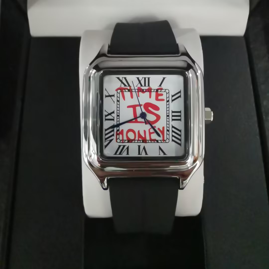 Cartier Watch Santos - TIME IS MONEY Herenhorloge, waterdicht, luxe,