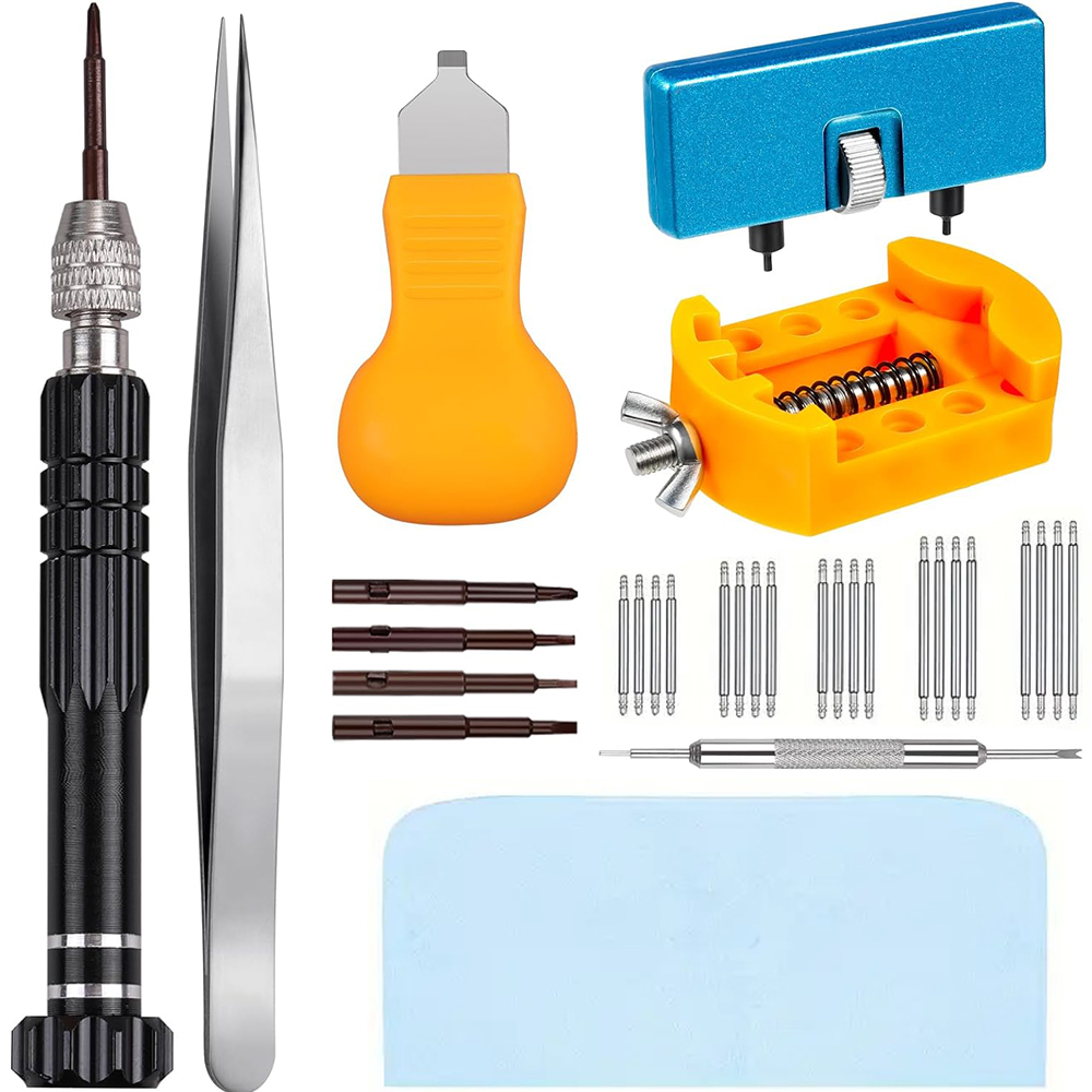 Spring Bar Tool Set - 32 Stuks Horloge Batterij Vervangende Kit