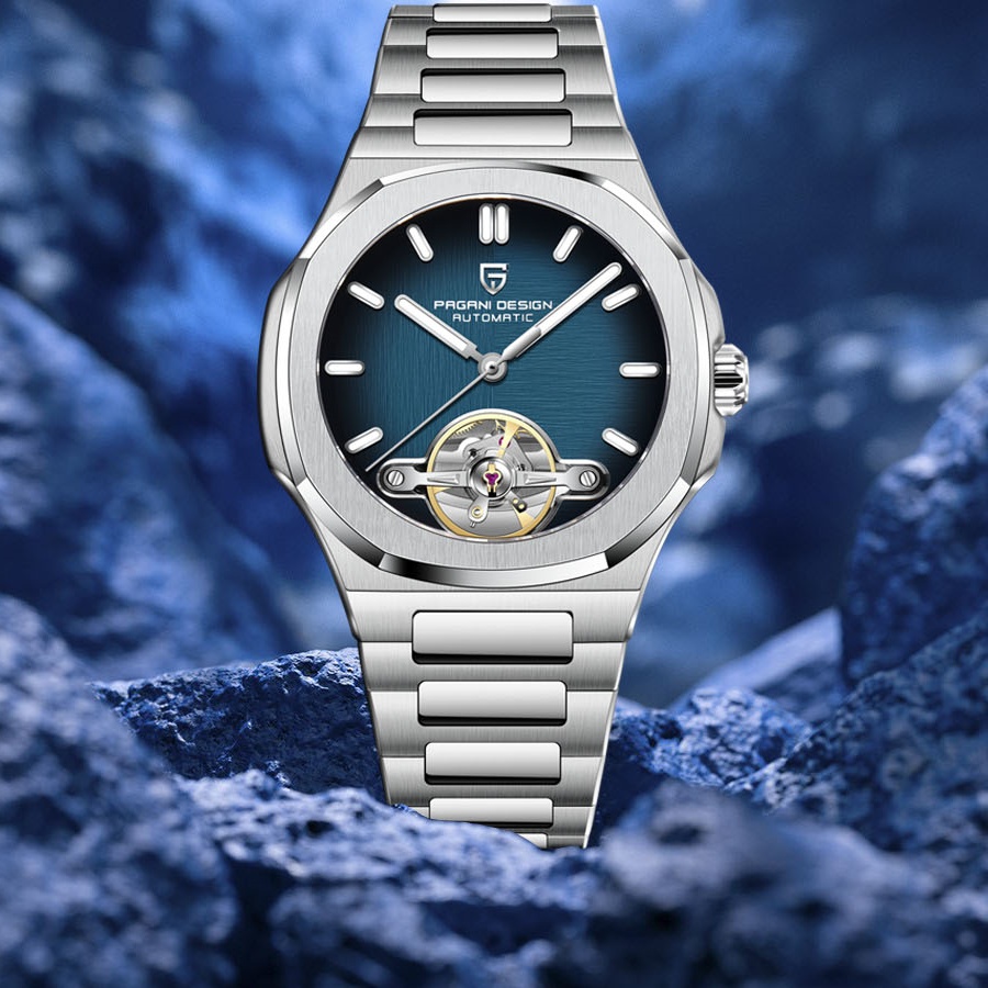 Rolex Watch Datejust - PAGANI DESIGN Nieuwe Mechanische Hollow-Out Tourbillon