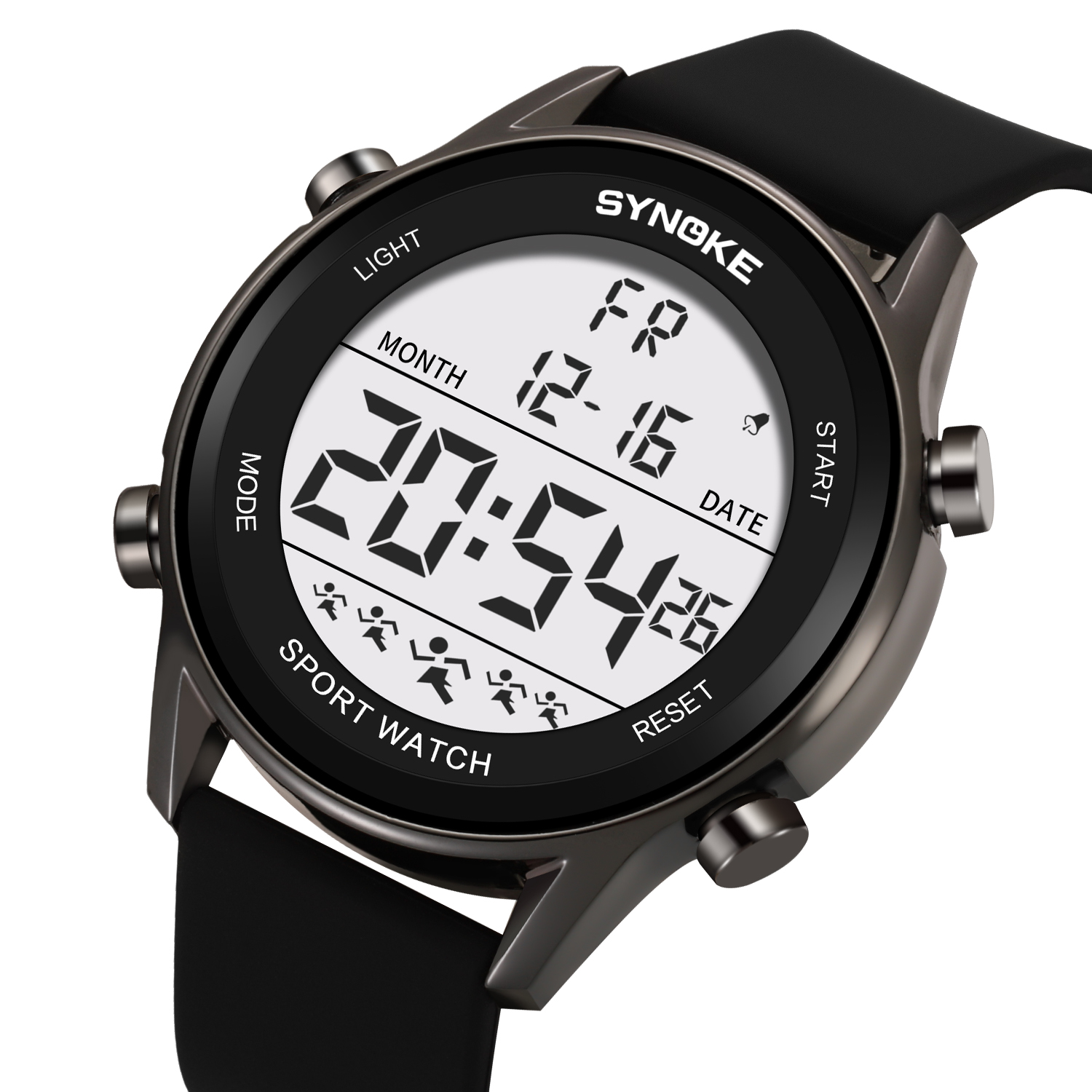Rubber Strap Diver - Digitale Horloges Voor Mannen Waterdicht Synoke