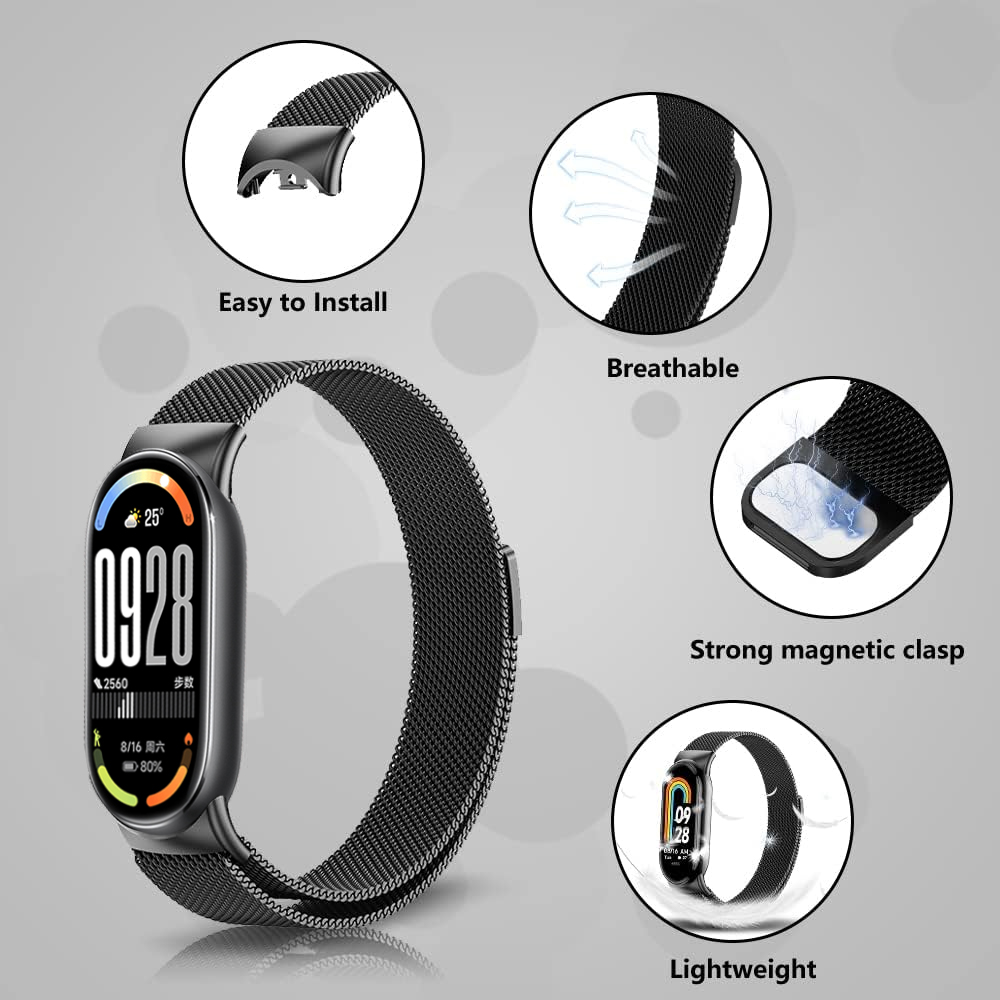 Magnetische bandjes voor Xiaom - Milanese Loop Magnetic recensie en prijs