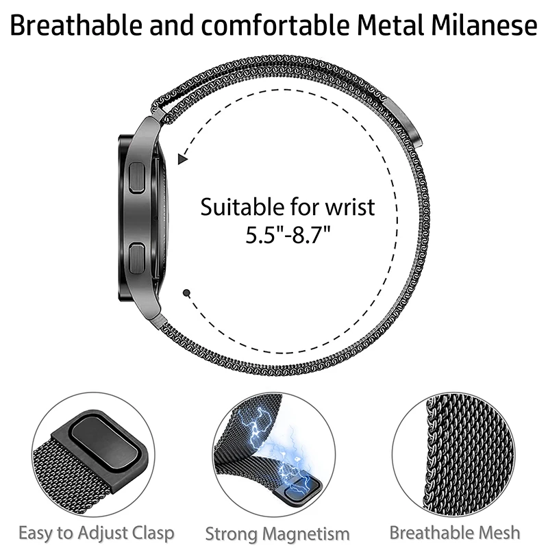 Milanese Loop Band voor Redmi  - Milanese Loop Magnetic recensie en prijs