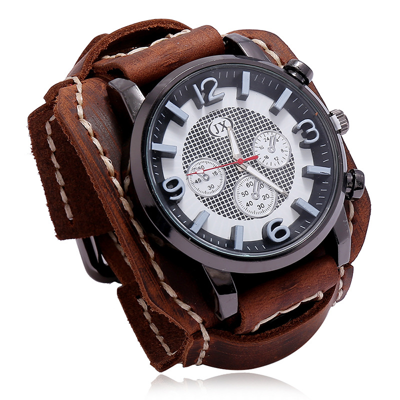 Nieuwe Retro Heren Horloges Le - Leather Watch Band Men recensie en prijs