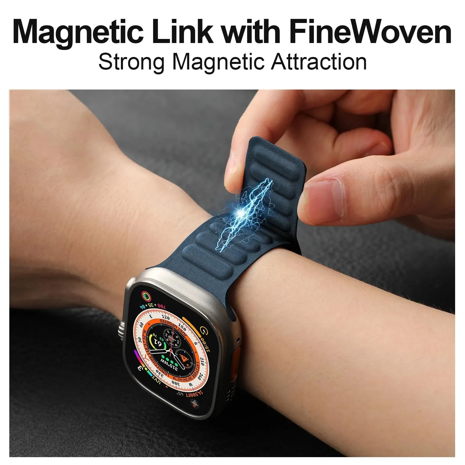FineWoven magnetische lusband  - Milanese Loop Magnetic recensie en prijs