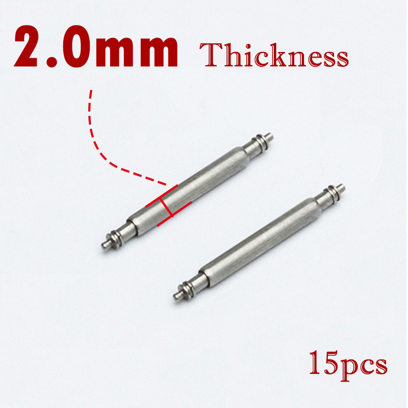 15 stks Horlogeband Pin 2.0mm  - Spring Bar Tool Set recensie en prijs