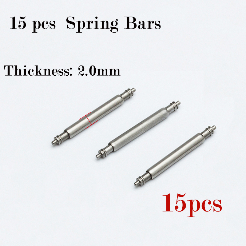 15 stks Horlogeband Pin 2.0mm  - Spring Bar Tool Set recensie en prijs