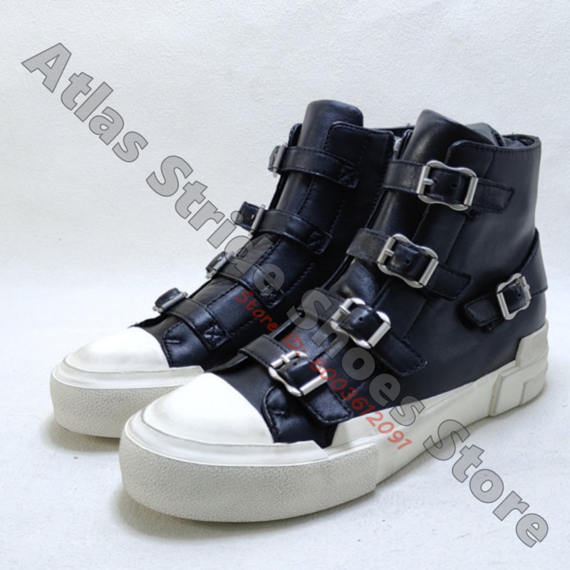 Contrast High Top Sneakers met - Mesh Strap Metal recensie en prijs