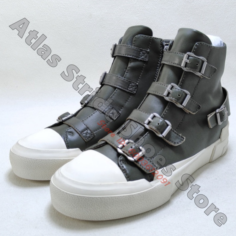 Contrast High Top Sneakers met - Mesh Strap Metal recensie en prijs