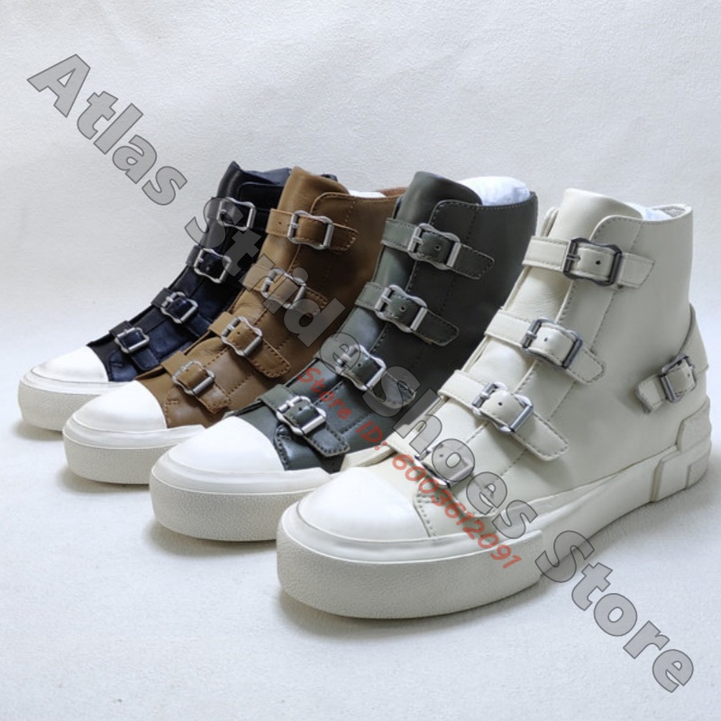 Contrast High Top Sneakers met - Mesh Strap Metal recensie en prijs