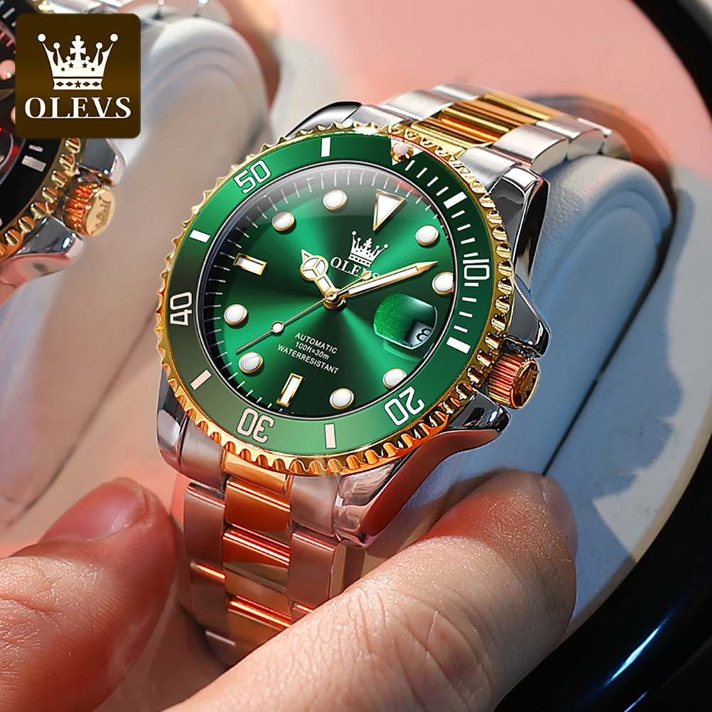 OLEVS 6650 mechanisch horloge  - Rolex Watch Datejust recensie en prijs