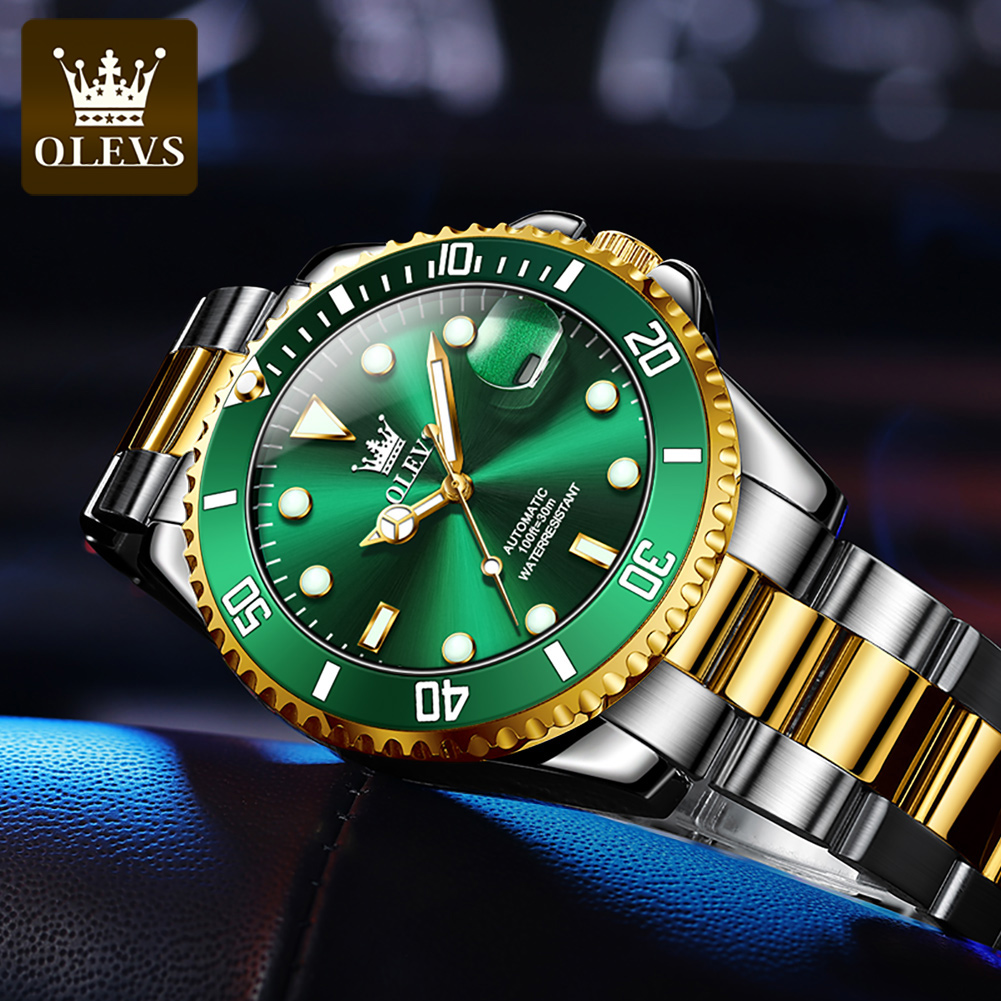 OLEVS 6650 mechanisch horloge  - Rolex Watch Datejust recensie en prijs