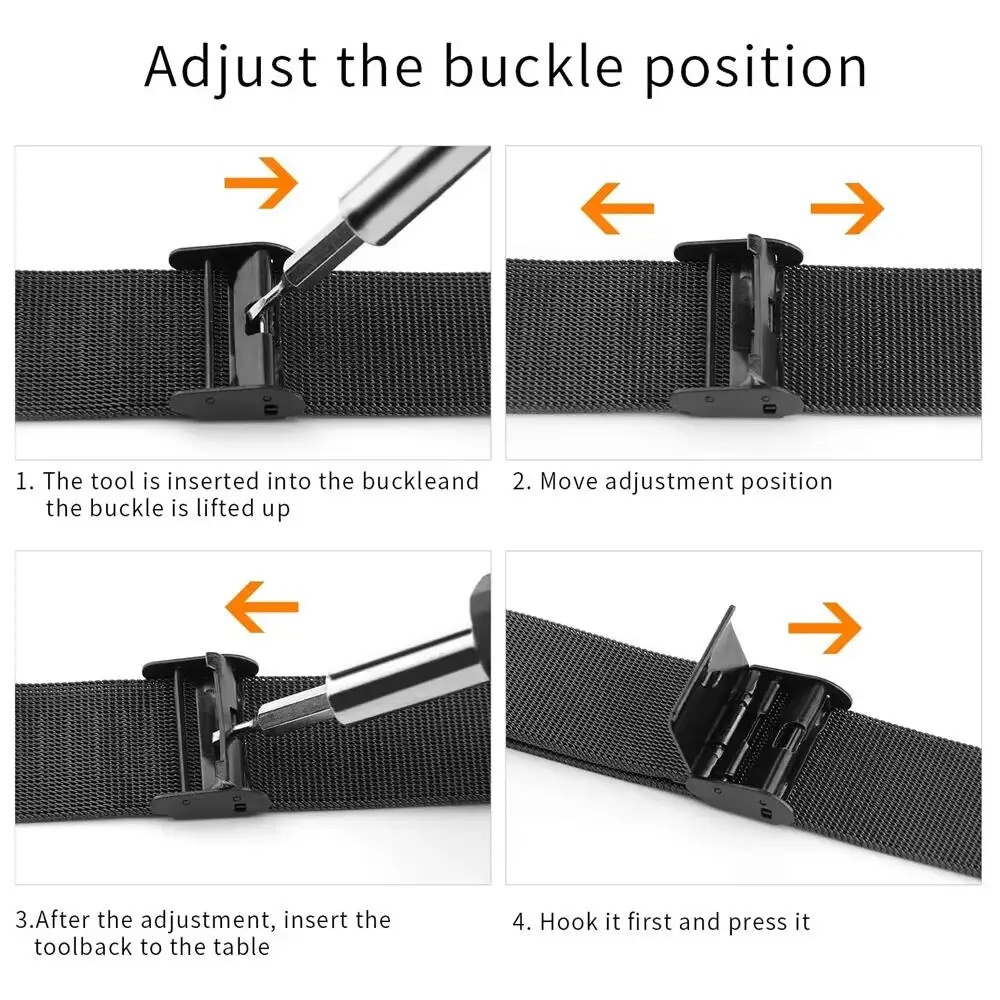 Metalen banden voor Honor Watc - Mesh Strap Metal recensie en prijs