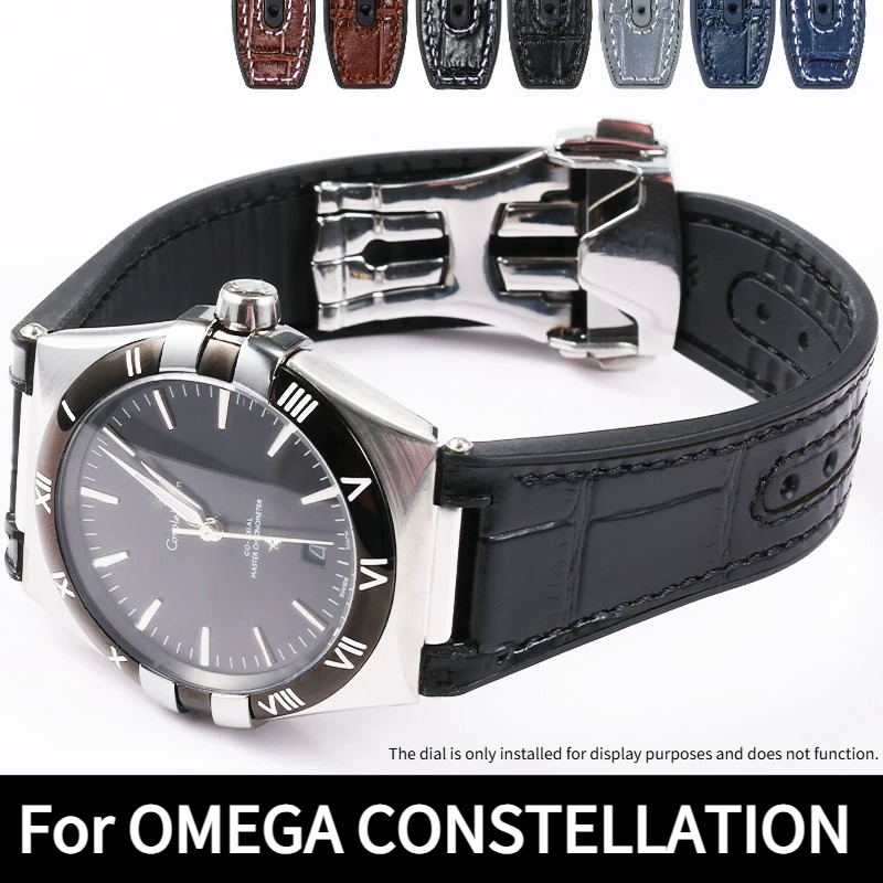Krokodilpatroon lederen horlog - Omega Watch Constellation recensie en prijs