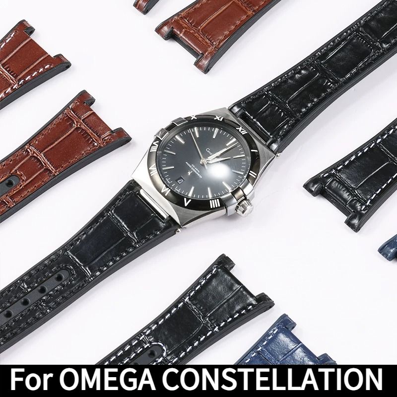 Krokodilpatroon lederen horlog - Omega Watch Constellation recensie en prijs