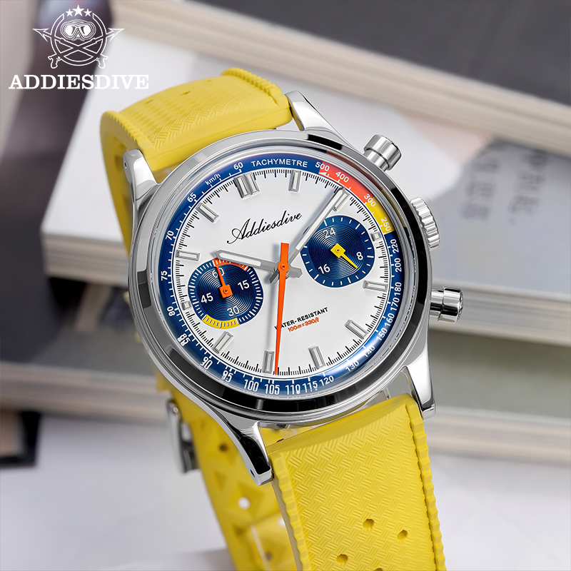 Addiesdive Mode Heren Quartz H - Rubber Strap Diver recensie en prijs