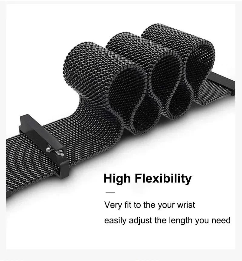 Milanese lus voor CMF Watch Pr - Milanese Loop Magnetic recensie en prijs