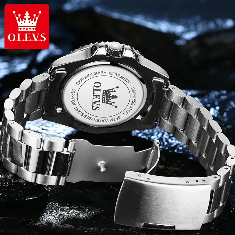 OLEVS Originele Quartz Horloge - Rolex Watch Datejust recensie en prijs