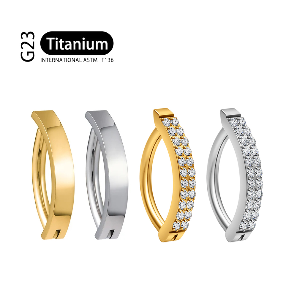 G23 Titanium Piercing 14G Dubb - Curved Spring Bar recensie en prijs