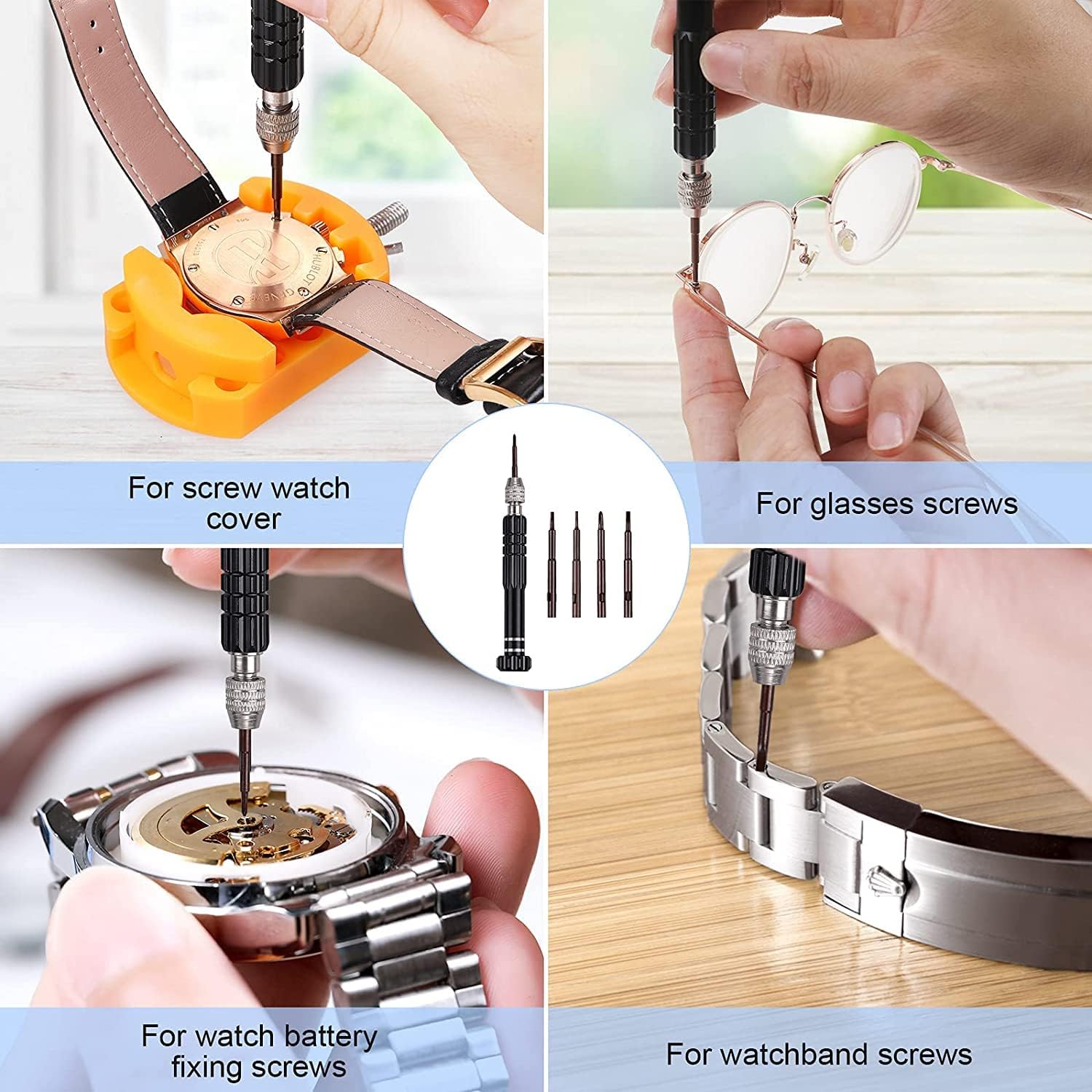 32 Stuks Horloge Batterij Verv - Spring Bar Tool Set recensie en prijs