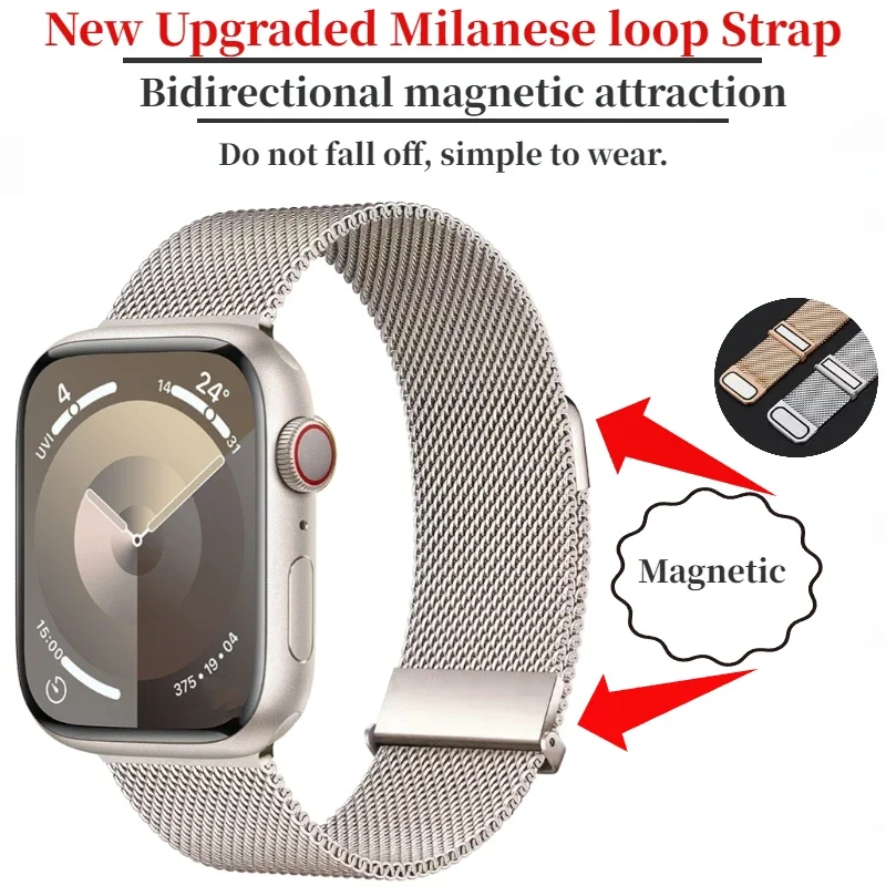 Upgrade Milanese lusband voor  - Milanese Loop Magnetic recensie en prijs