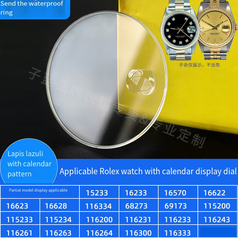 Saffierhorlogekristal voor Rol - Rolex Watch Datejust recensie en prijs