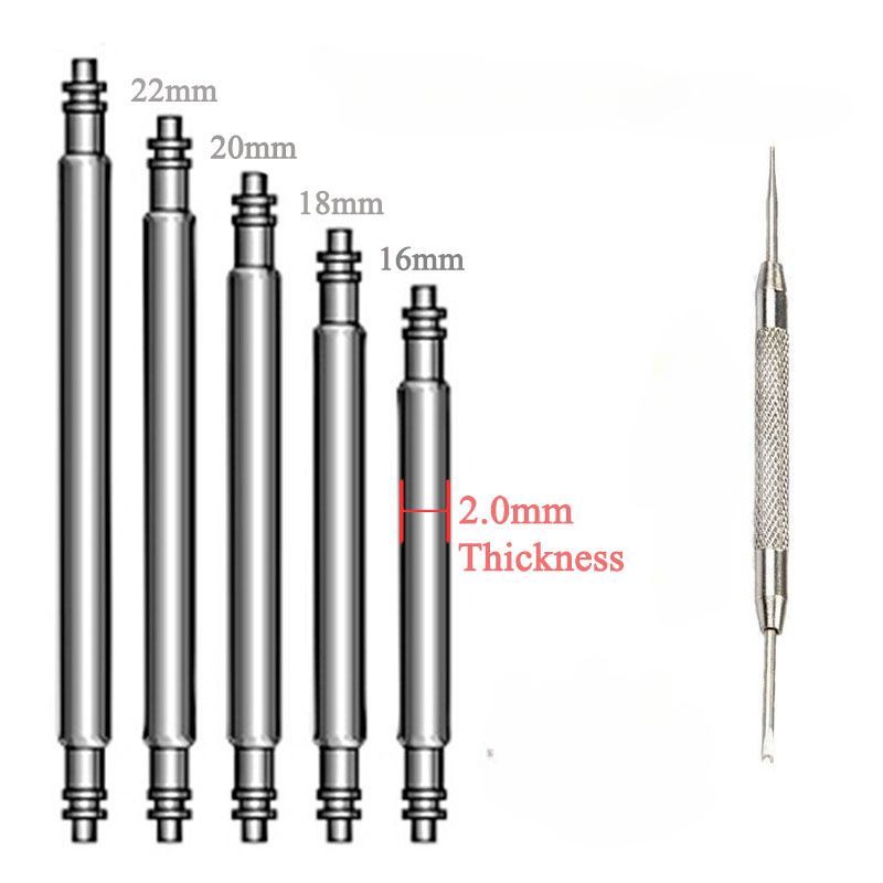 15 stks Horlogeband Pin 2.0mm  - Spring Bar Tool Set recensie en prijs