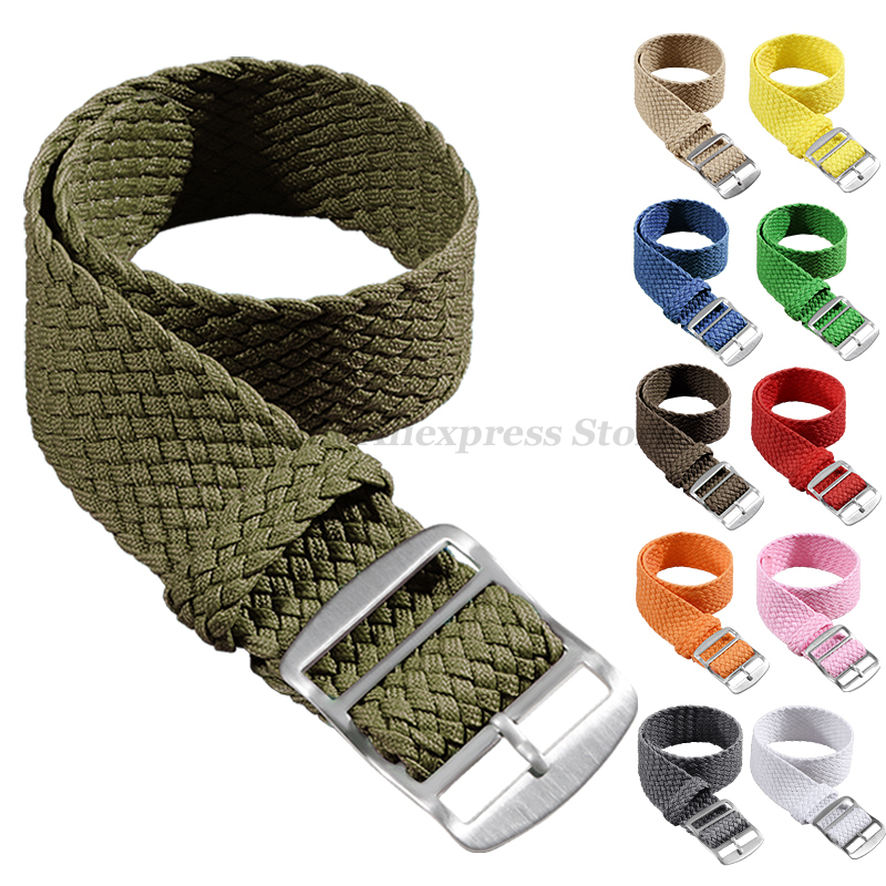 Geweven nylon band voor Perlon - Nato Strap Nylon recensie en prijs