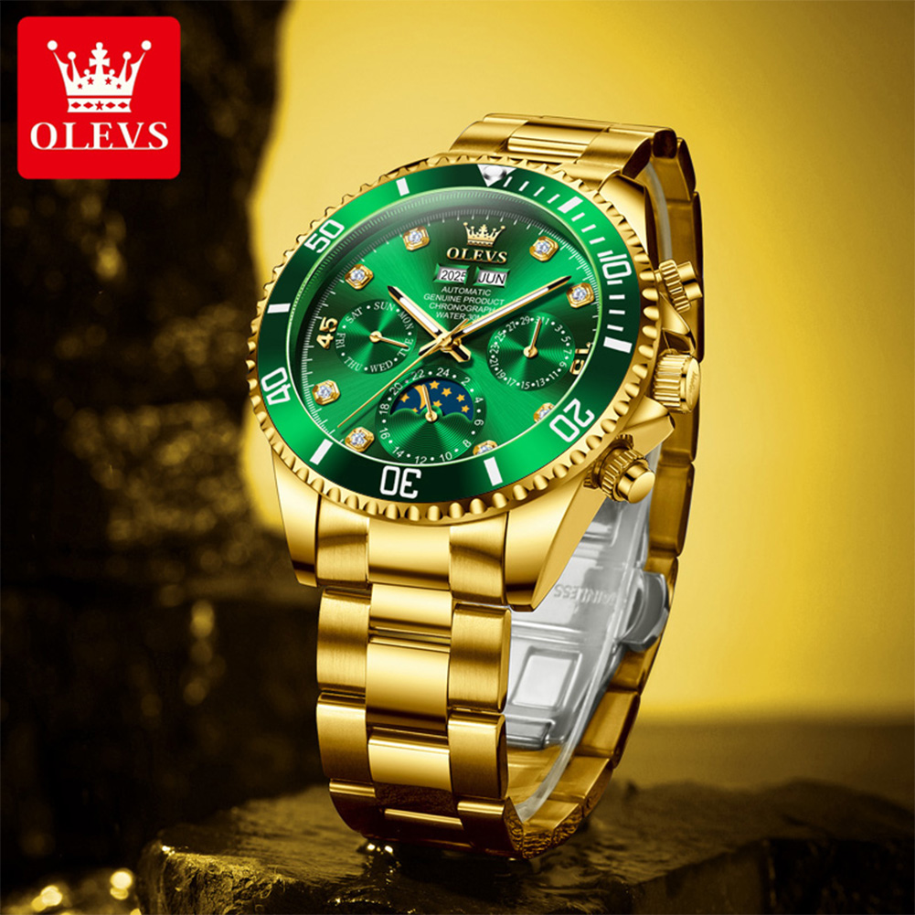 OLEVS 6729 Automatisch horloge - Rolex Watch Datejust recensie en prijs