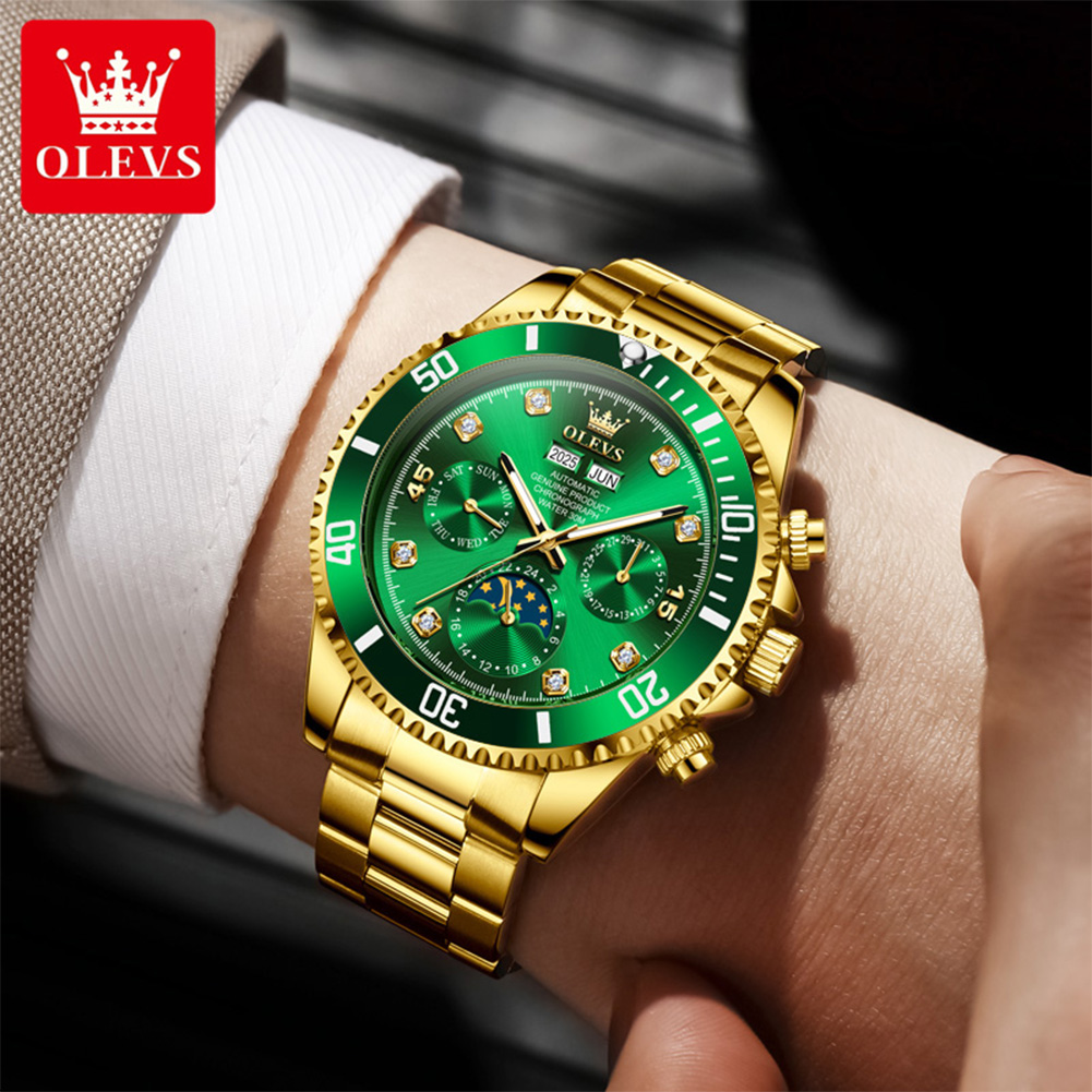 OLEVS 6729 Automatisch horloge - Rolex Watch Datejust recensie en prijs