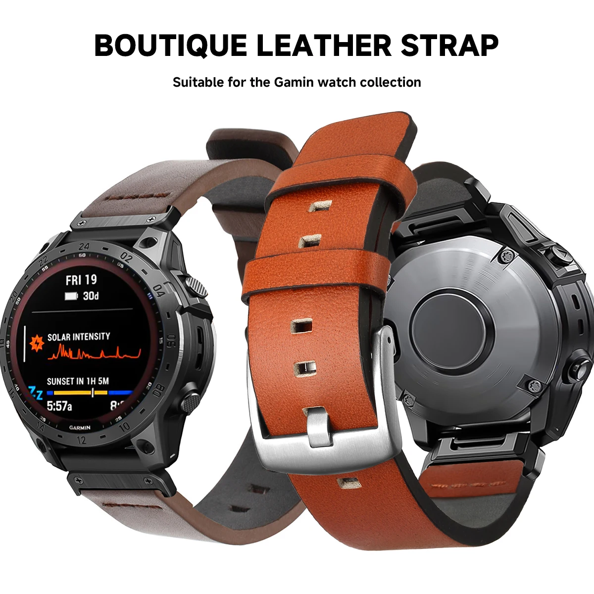 26mm 22mm Quick Fit Band Voor  - Leather Strap Quick Release recensie en prijs