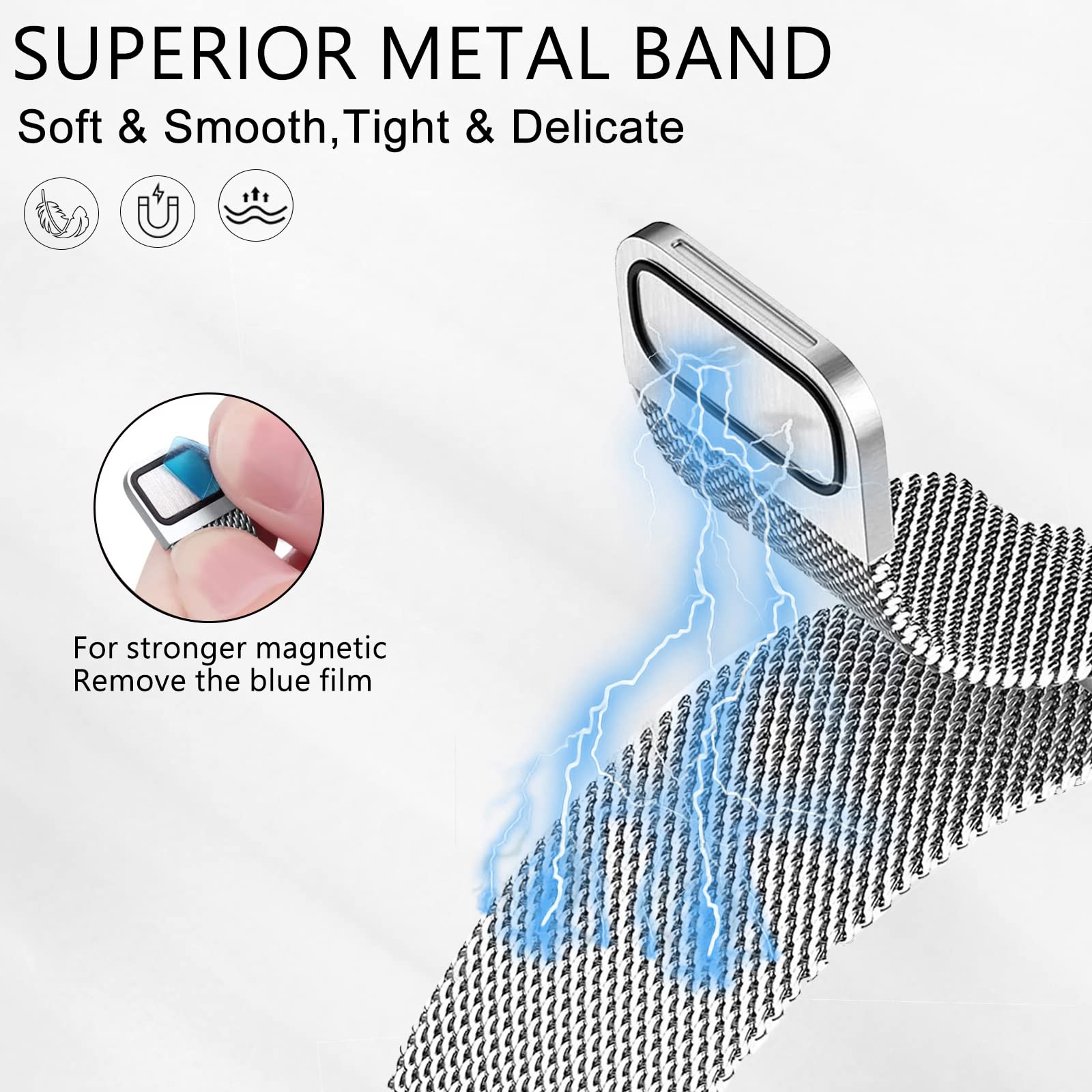 Milanese lus voor fitbit charg - Milanese Loop Magnetic recensie en prijs