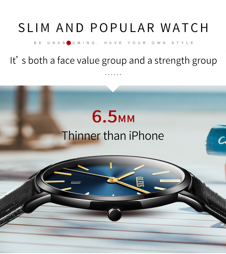 Originele OLEVS Quartz Horloge - Leather Watch Band Men recensie en prijs